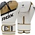 Перчатки тренировочные RDX F7 16oz бел/золот. (арт. BGR-F7GL-16oz)